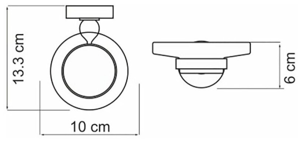 Мыльница WasserKraft K-85029/K-69029/K-77029